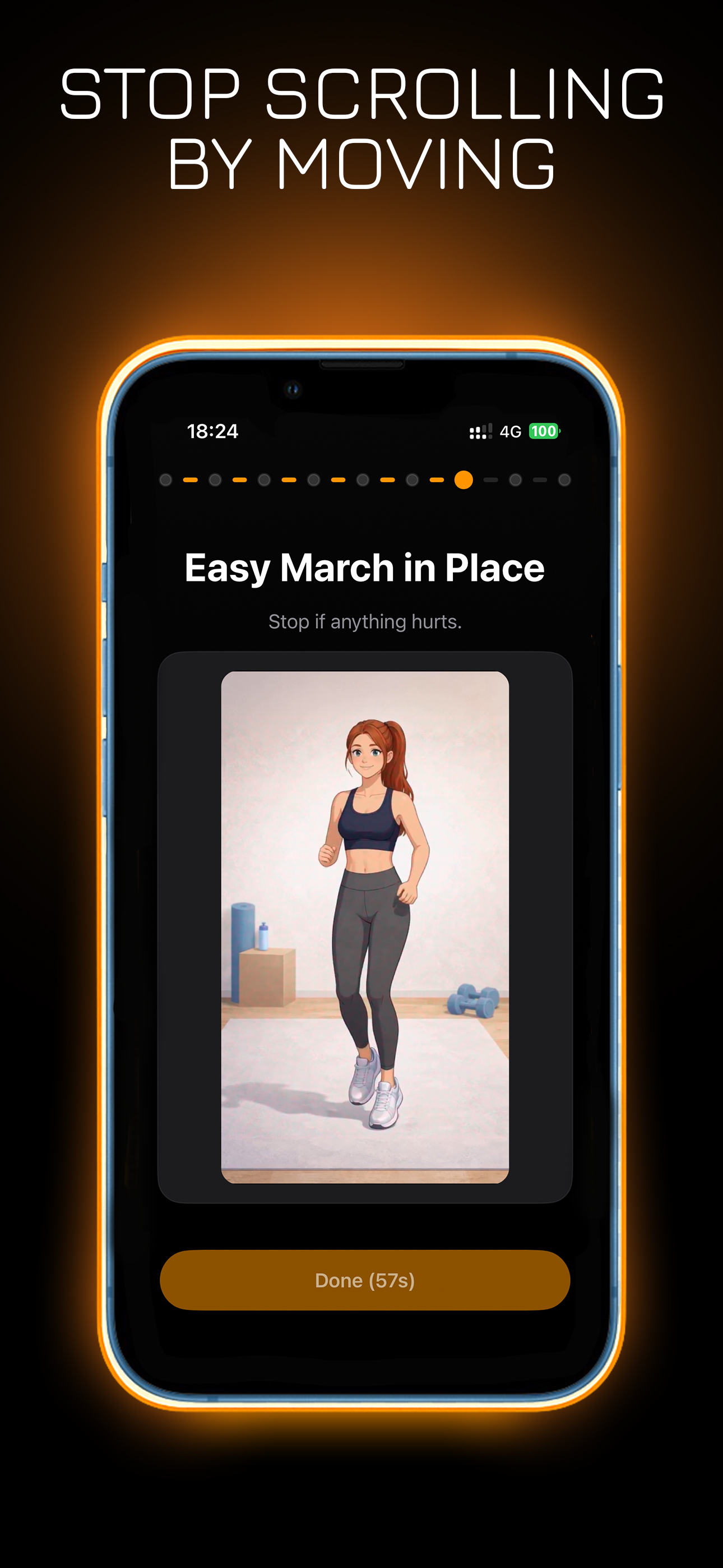 Move To Unlock app preview