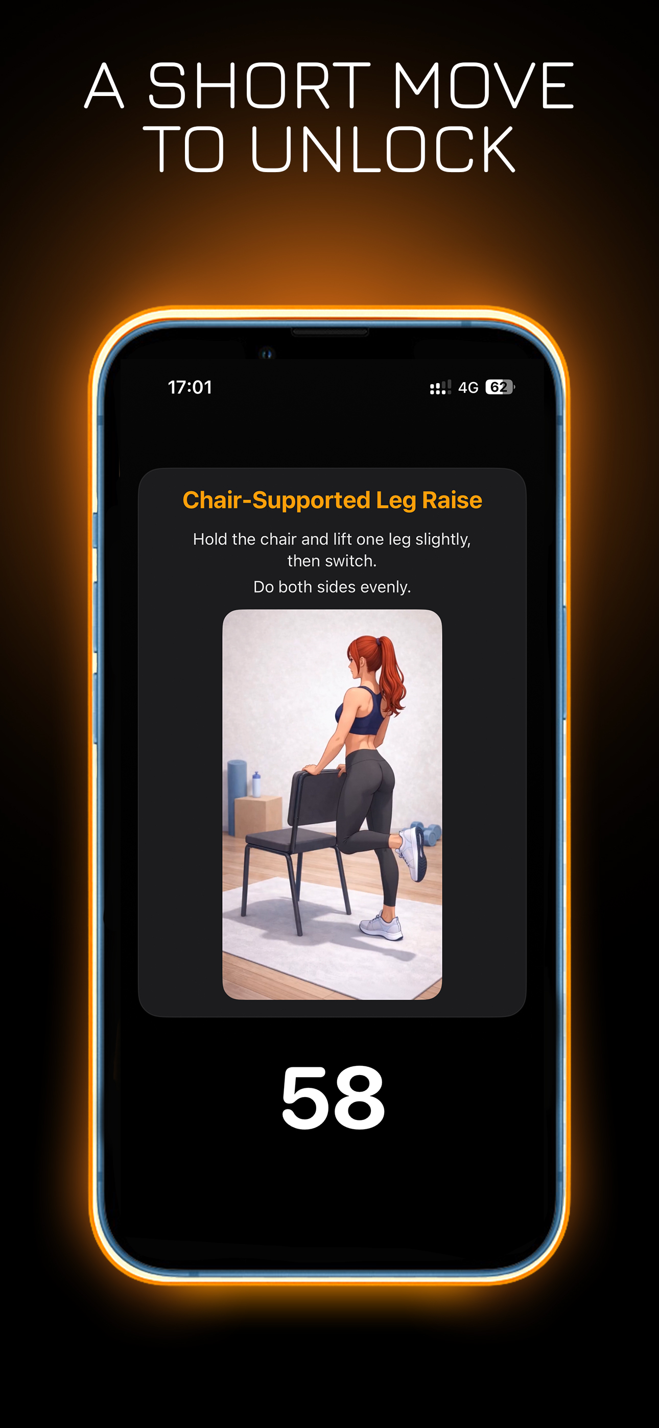 Unlock movement screen